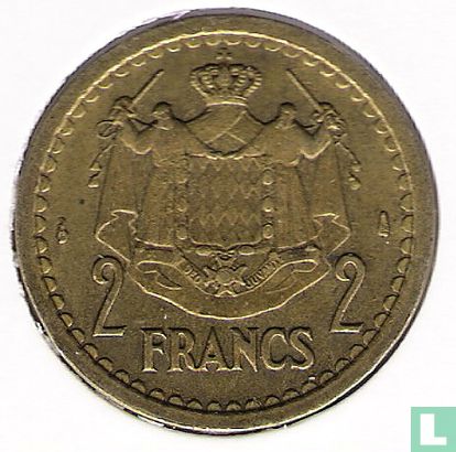 Monaco 2 francs 1945 - Image 1