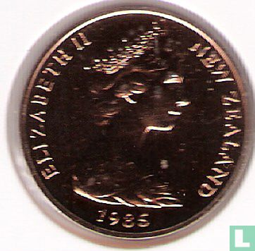 Neuseeland 2 Cent 1985 (niedrige Relief Porträt) - Bild 1