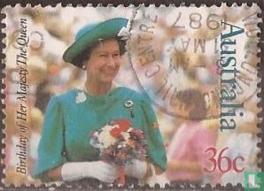 Königin Elizabeth II 61e Geburtstag