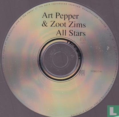 Art Pepper & Zoot Sims All Stars - Image 3