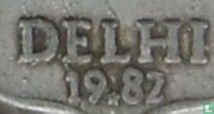 India 10 paise 1982 (Hyderabad) "Asian Games in New Delhi" - Afbeelding 3