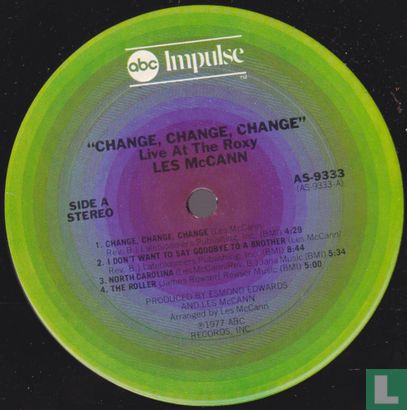 Change, change, change, Live at the Roxy - Afbeelding 3