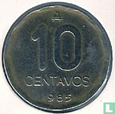 Argentinië 10 centavos 1985 - Afbeelding 1