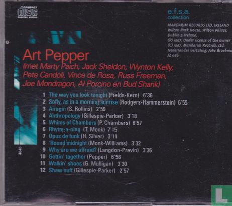 Jazz Masters Art Pepper - Afbeelding 2
