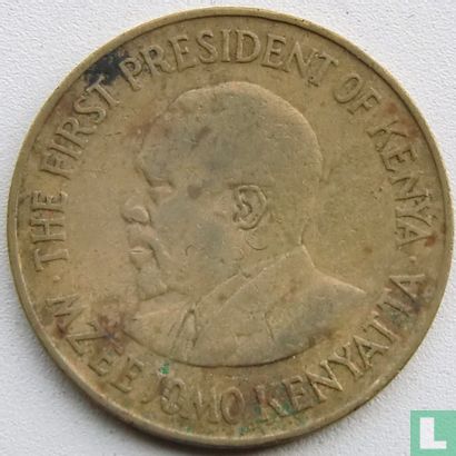 Kenya 10 cents 1973 - Image 2