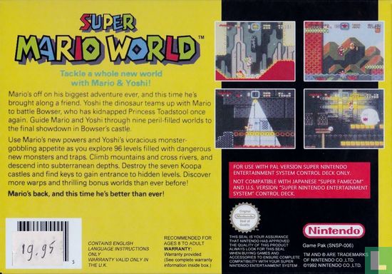 Super Mario World - Afbeelding 2