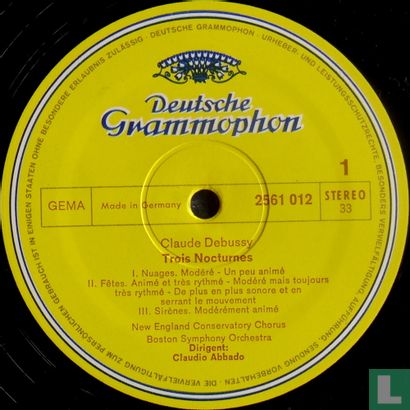 Claude Debussy: Nocturnes (nuages, fêtes, sirènes) / Maurice Ravel: Daphnis et Chloé, pavane - Image 3