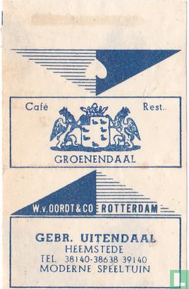 Café Rest. Groenendaal