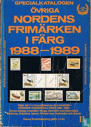 Nordens övriga frimärken i färg 1988-1989 - Afbeelding 1