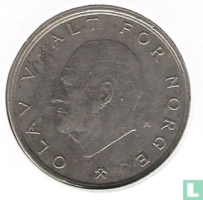 Norway 1 krone 1989 - Image 2