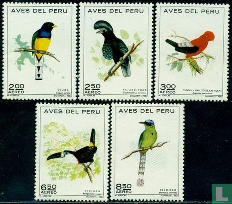 Vogels van Peru