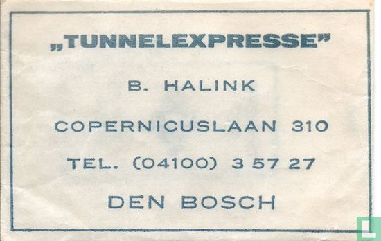 "Tunnelexpresse" - Bild 1