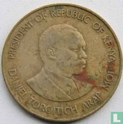 Kenia 10 cents 1986 - Afbeelding 2