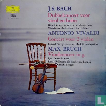 J.S. Bach, Antonio Vivaldi, Max Bruch - Afbeelding 1