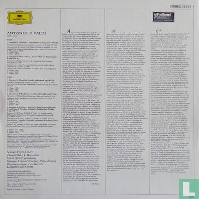 Antonio Vivaldi: Konzerte für Laute (Gitarre) & Mandoline - Afbeelding 2