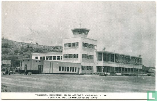 Terminal building, HATO Airport, Curacao, N.W.I. - Afbeelding 1
