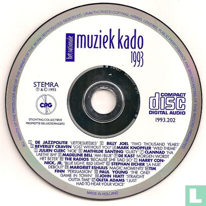 Het nationale muziek kado 1993 - Afbeelding 3