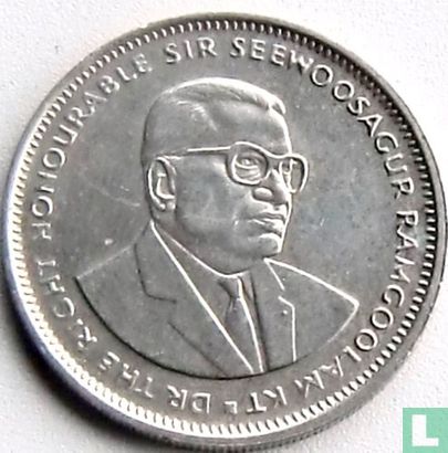 Maurice 1 rupee 1990 - Image 2