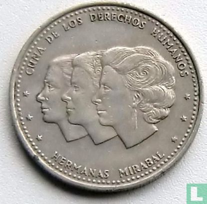 République dominicaine 25 centavos 1987 "Mirabal sisters" - Image 2