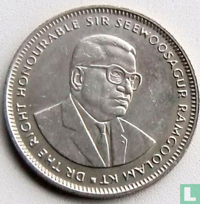 Maurice 1 rupee 1991 - Image 2