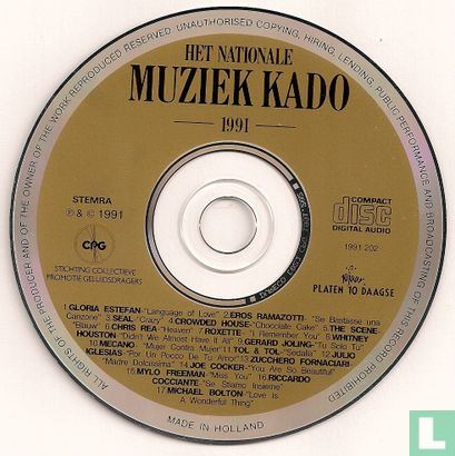 Het nationale muziekkado 1991 - Afbeelding 3