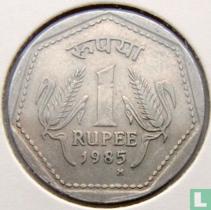 India 1 rupee 1985 (Birmingham) - Afbeelding 1