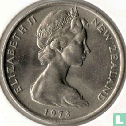 New Zealand 20 cents 1973 - Image 1