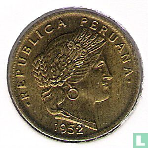 Peru 5 centavos 1952 - Afbeelding 1
