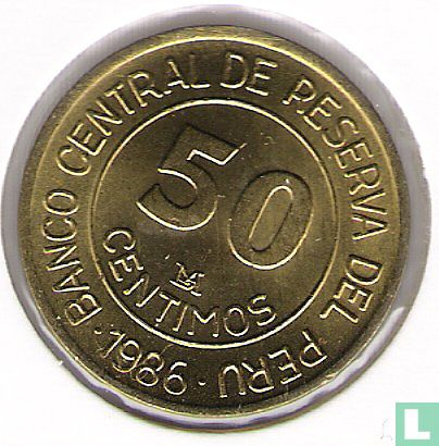 Peru 50 Céntimo 1986 - Bild 1