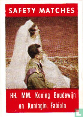 HH. MM. Koning Boudewijn en Koningin Fabiola