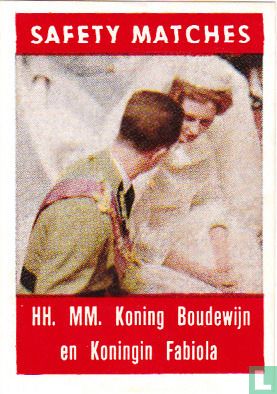 HH. MM. Koning Boudewijn en Koningin Fabiola