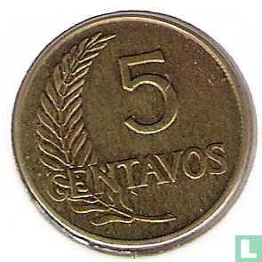 Peru 5 centavos 1963 - Image 2
