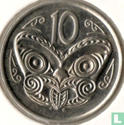 New Zealand 10 cents 2003 - Image 2