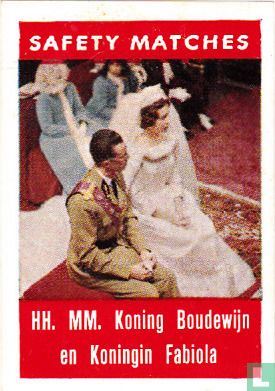 HH. MM.Koning Boudewijn en Koningin Fabiola