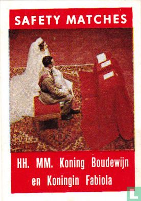 HH. MM. koning Boudewijn en Koningin Fabiola