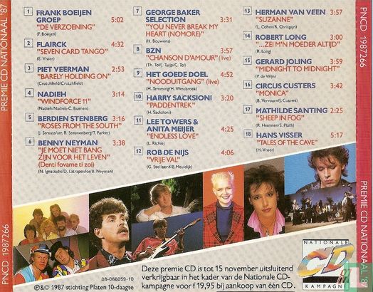 Premie CD Nationaal '87 - Image 2