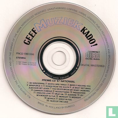 Premie CD Nationaal '87 - Image 3