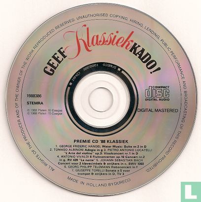 Premie CD '88 Klassiek - Bild 3