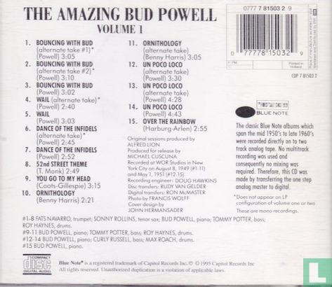The Amazing Bud Powell Volume 1 - Image 2