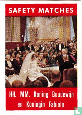HH. MM. koning Boudewijn en Koningin Fabiola