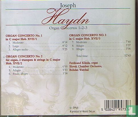 Haydn Organ concertos - Afbeelding 2