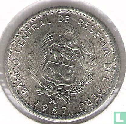 Peru 5 intis 1987 - Afbeelding 1