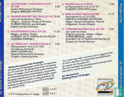 Premie CD Klassiek '87  - Bild 2