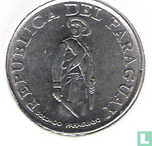 Paraguay 1 guarani 1976 (acier inoxydable) - Image 2