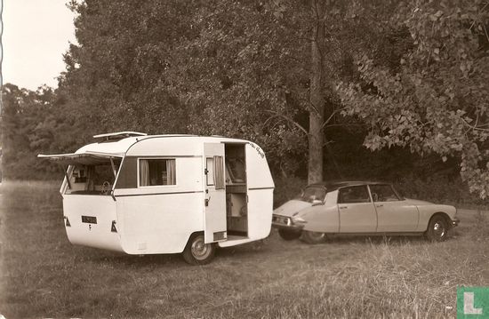 Citroën DS + Caravan - Afbeelding 1