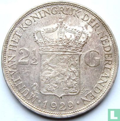 Niederlande 2½ Gulden 1929 - Bild 1