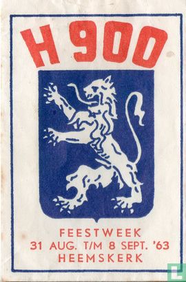 H 900 Feestweek - Image 1