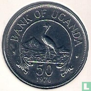 Uganda 50 cents 1976 - Afbeelding 1