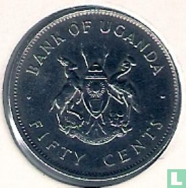 Ouganda 50 cents 1976 - Image 2