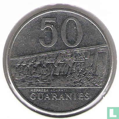 Paraguay 50 guaranies 1986 - Image 2